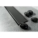 Душевой трап (лоток) Pestan Confluo Frameless Black Matte Line 13701319 55 см, с решеткой, 2 в 1 под плитку, черный матовый
