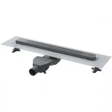 Душевой трап (лоток) Boheme Premium Trendy 983-60-GM 60 см, с решеткой, щелевой, графит матовый