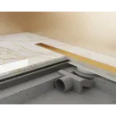 Душевой трап (лоток) Plumberia Selection Modular PSM60OR 60 см, с решеткой, 2 в 1 под плитку, золотой