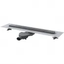 Душевой трап (лоток) Boheme Premium Trendy 983-80-GM 80 см, с решеткой, щелевой, графит матовый