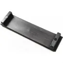 Душевой трап (лоток) Paini Medium CH550MC 55 см, с решеткой, перфорированный, черный матовый