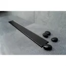 Душевой трап (лоток) Pestan Confluo Frameless Black Matte Line 13701322 85 см, с решеткой, 2 в 1 под плитку, черный матовый