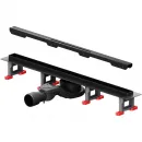 Душевой трап (лоток) Am.Pm MasterFlow W01SC-S11-060-05BM 59,3 см, с решеткой, щелевой, черный матовый