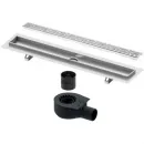 Душевой трап (лоток) Tece TECEdrainline organic 601000 + 650000 + 660016 + 601060 94,3 см, с решеткой, перфорированный, хром