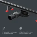 Душевой трап (лоток) Am.Pm MasterFlow W01SC-S11-100-05BM 99,3 см, с решеткой, щелевой, черный матовый