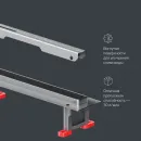 Душевой трап (лоток) Am.Pm MasterFlow W01SC-S11-100-05SB 99,3 см, с решеткой, щелевой, матовый хром