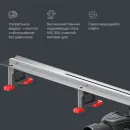 Душевой трап (лоток) Am.Pm MasterFlow W01SC-S11-100-05SB 99,3 см, с решеткой, щелевой, матовый хром
