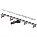 Душевой трап (лоток) Am.Pm MasterFlow W01SC-S11-100-05SB 99,3 см, с решеткой, щелевой, матовый хром