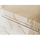 Душевой трап (лоток) Plumberia Selection Modular PSM80OB 80 см, с решеткой, 2 в 1 под плитку, золотой матовый