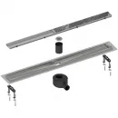 Душевой трап (лоток) Timo Drain System Plate DS230207/01 70 см, с решеткой, 2 в 1 под плитку, сатин
