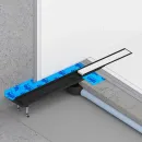 Душевой трап (лоток) Timo Drain System Plate DS230207/03 70 см, с решеткой, 2 в 1 под плитку, черный матовый