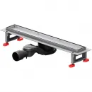Душевой трап (лоток) Am.Pm MasterFlow W01SC-U11-050-04SB 48,6 см, с решеткой, 2 в 1 под плитку, матовый хром