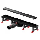 Душевой трап (лоток) Am.Pm MasterFlow W01SC-U11-060-04BM 58,6 см, с решеткой, 2 в 1 под плитку, черный матовый