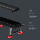 Душевой трап (лоток) Am.Pm MasterFlow W01SC-U11-070-04BM 68,6 см, с решеткой, 2 в 1 под плитку, черный матовый