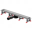 Душевой трап (лоток) Am.Pm MasterFlow W01SC-U11-070-04SB 68,6 см, с решеткой, 2 в 1 под плитку, матовый хром