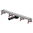 Душевой трап (лоток) Am.Pm MasterFlow W01SC-U11-080-04SB 78,6 см, с решеткой, 2 в 1 под плитку, матовый хром