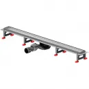 Душевой трап (лоток) Am.Pm MasterFlow W01SC-U11-090-04SB 88,6 см, с решеткой, 2 в 1 под плитку, матовый хром