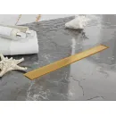 Душевой трап (лоток) Plumberia Selection In-Tile PST60OB 55,8 см, с решеткой, 2 в 1 под плитку, золотой матовый