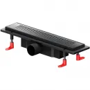 Душевой трап (лоток) Am.Pm PrimeFlow W02SC-P11-040-01BM 39,9 см, с решеткой, перфорированный, черный матовый