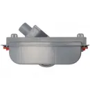 Душевой трап (лоток) Pestan Confluo Premium Wall Drain 13100060 31 см, с решеткой, щелевой, матовый хром
