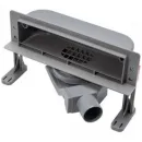 Душевой трап (лоток) Pestan Confluo Premium Wall Drain 13100060 31 см, с решеткой, щелевой, матовый хром