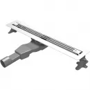 Душевой трап (лоток) Boheme B&T Infinity 981-60-CR 60 см, с решеткой, щелевой, хром
