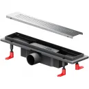 Душевой трап (лоток) Am.Pm PrimeFlow W02SC-P11-040-01SB 39,9 см, с решеткой, перфорированный, матовый хром