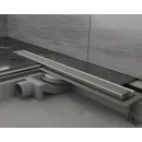 Душевой трап (лоток) Plumberia Selection In-Tile PST70MT 65,8 см, с решеткой, 2 в 1 под плитку, нержавеющая сталь