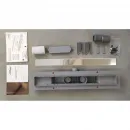 Душевой трап (лоток) Paini Klasik CH850K 85 см, с решеткой, 2 в 1 под плитку, хром