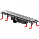 Душевой трап (лоток) Am.Pm PrimeFlow W02SC-P11-050-01SB 49,4 см, с решеткой, перфорированный, матовый хром