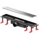 Душевой трап (лоток) Am.Pm PrimeFlow W02SC-P11-050-01SB 49,4 см, с решеткой, перфорированный, матовый хром