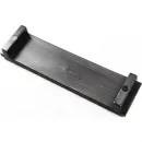Душевой трап (лоток) Paini Medium CH850MC 85 см, с решеткой, перфорированный, черный матовый