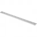 Душевой трап (лоток) Tece TECEdrainline organic 601200 + 650000 + 660016 + 601260 114,3 см, с решеткой, перфорированный, хром