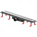 Душевой трап (лоток) Am.Pm PrimeFlow W02SC-P11-070-01SB 69,4 см, с решеткой, перфорированный, матовый хром