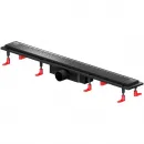 Душевой трап (лоток) Am.Pm PrimeFlow W02SC-P11-080-01BM 79,4 см, с решеткой, перфорированный, черный матовый