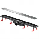 Душевой трап (лоток) Am.Pm PrimeFlow W02SC-P11-080-01SB 79,4 см, с решеткой, перфорированный, матовый хром