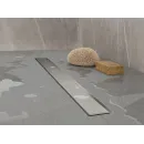 Душевой трап (лоток) Plumberia Selection In-Tile PST90MT 85,8 см, с решеткой, 2 в 1 под плитку, нержавеющая сталь