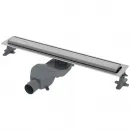 Душевой трап (лоток) Boheme Premium Linear 982-80-CR 80 см, с решеткой, 2 в 1 под плитку, хром