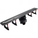 Душевой трап (лоток) Pestan Confluo Slim Line Plus 13100029 85 см, с решеткой, щелевой, матовый хром