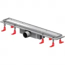 Душевой трап (лоток) Am.Pm PrimeFlow W02SC-U11-060-04SB 59,4 см, с решеткой, 2 в 1 под плитку, матовый хром