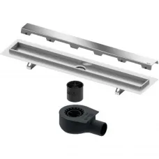 Душевой трап (лоток) TECE TECEdrainline steel II 600700 + 650000 + 660016 + 600783 64,3 см, с решеткой, щелевой, нержавеющая сталь