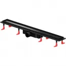 Душевой трап (лоток) Am.Pm PrimeFlow W02SC-U11-080-04BM 79,4 см, с решеткой, 2 в 1 под плитку, черный матовый