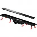 Душевой трап (лоток) Am.Pm PrimeFlow W02SC-U11-080-04BM 79,4 см, с решеткой, 2 в 1 под плитку, черный матовый