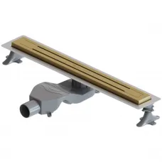 Душевой трап (лоток) Boheme Premium Trendy 983-60-MG 60 см, с решеткой, щелевой, золотой матовый
