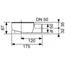 Душевой трап (лоток) Tece TECEdrainline basic 600700 + 650000 + 660016 + 600711 64,3 см, с решеткой, перфорированный, нержавеющая сталь