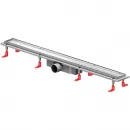 Душевой трап (лоток) Am.Pm PrimeFlow W02SC-U11-090-04SB 89,4 см, с решеткой, 2 в 1 под плитку, матовый хром