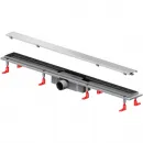 Душевой трап (лоток) Am.Pm PrimeFlow W02SC-U11-090-04SB 89,4 см, с решеткой, 2 в 1 под плитку, матовый хром