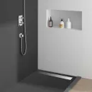 Душевой трап (лоток) Vincea Optima Duz SAY.601.60.P.DUZ 60 см, с решеткой, щелевой, хром