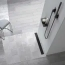 Душевой трап (лоток) Vincea Optima Blok SAY.601.70.B.M.S.BLOK 70 см, с решеткой, перфорированный, черный матовый