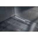 Душевой трап (лоток) Pestan Confluo Frameless White Glass Line 13701214 75 см, с решеткой, щелевой, белый глянец